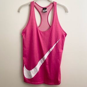 Nike Pink Racerback Tank Top